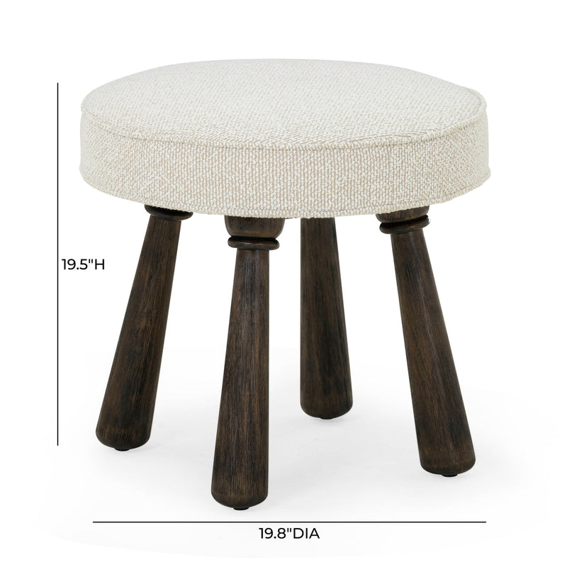 Pookie Boucle Stool