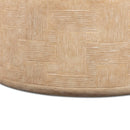 Suraya 55&quot; Indoor/Outdoor Concrete Rounded Coffee Table