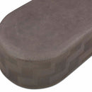 Suraya 55&quot; Indoor/Outdoor Concrete Rounded Coffee Table
