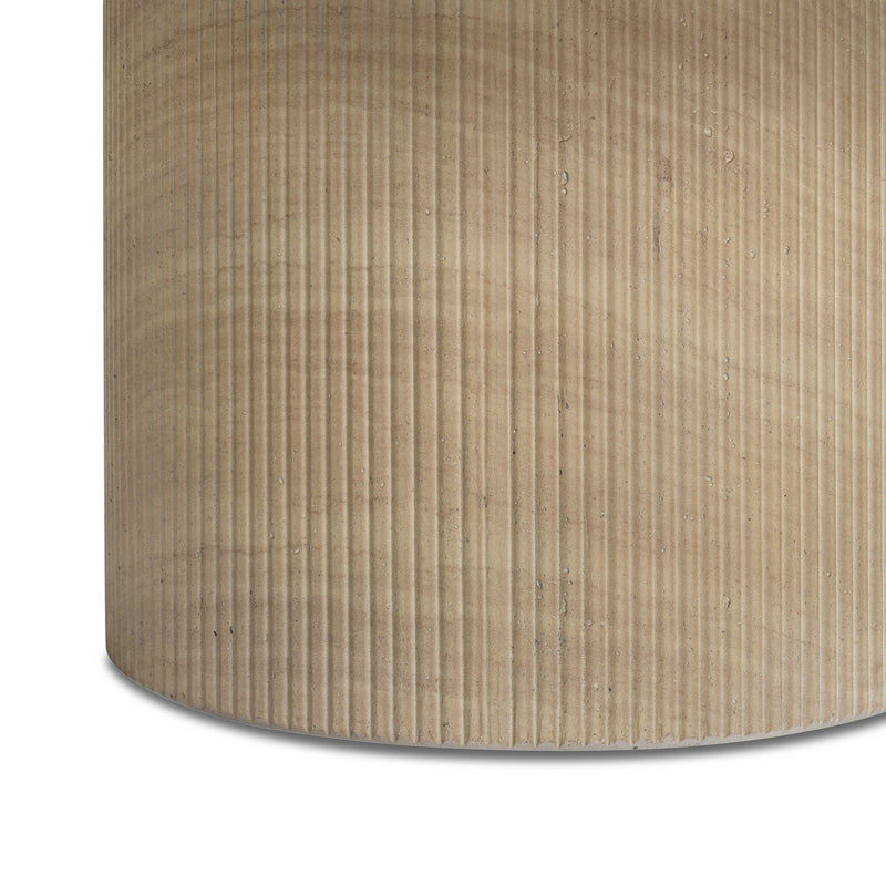 Darcy 36" Concrete Indoor / Outdoor Round Coffee Table