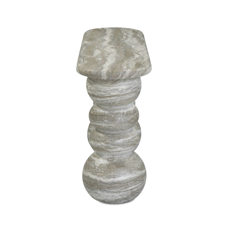 Hyre 59" Faux Stone Indoor/Outdoor Concrete Console Table