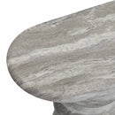 Hyre 59" Faux Stone Indoor/Outdoor Concrete Console Table