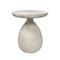 Gina Cream Travertine Side Table