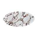 Tamara Ceramic Oval Coffee Table