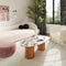 Tamara Ceramic Oval Coffee Table