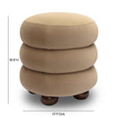 Stefanie Velvet Ottoman