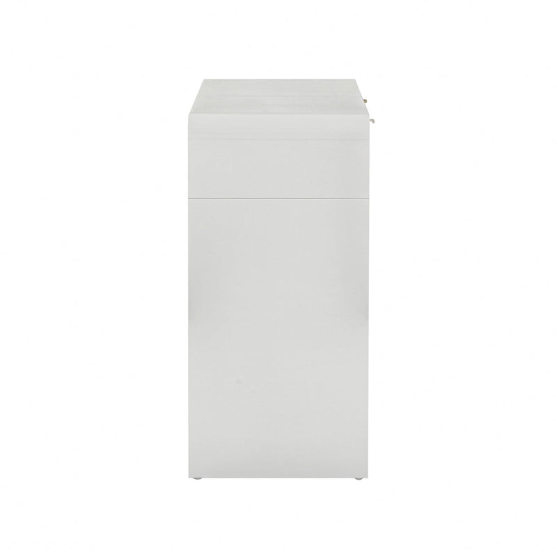 Patty 48" Rattan 2-Drawer Console Desk