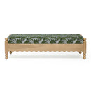 Thelma 56" Leopard Jacquard Bench