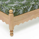 Thelma 56" Leopard Jacquard Bench