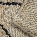 Crosshatch Cream Area Rug