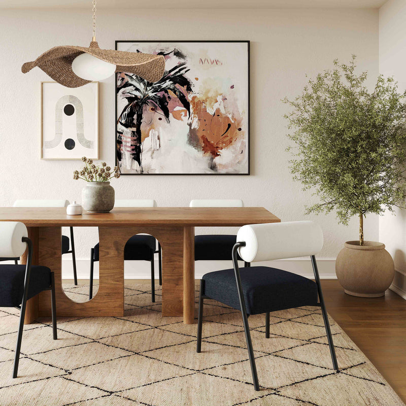 Crosshatch Cream Area Rug