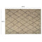 Crosshatch Cream Area Rug