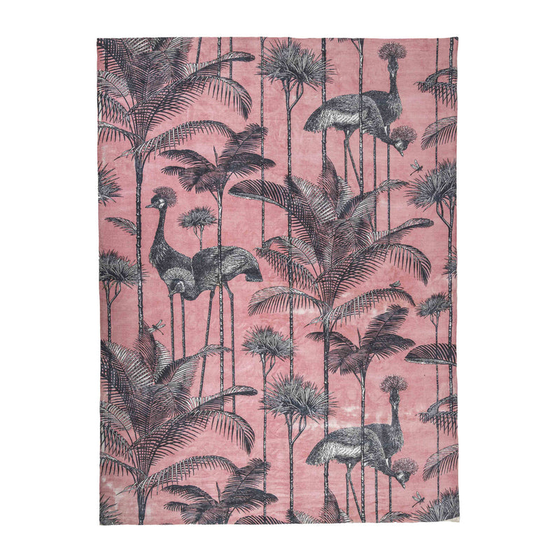 Palm Beach Grey & Pink Area Rug