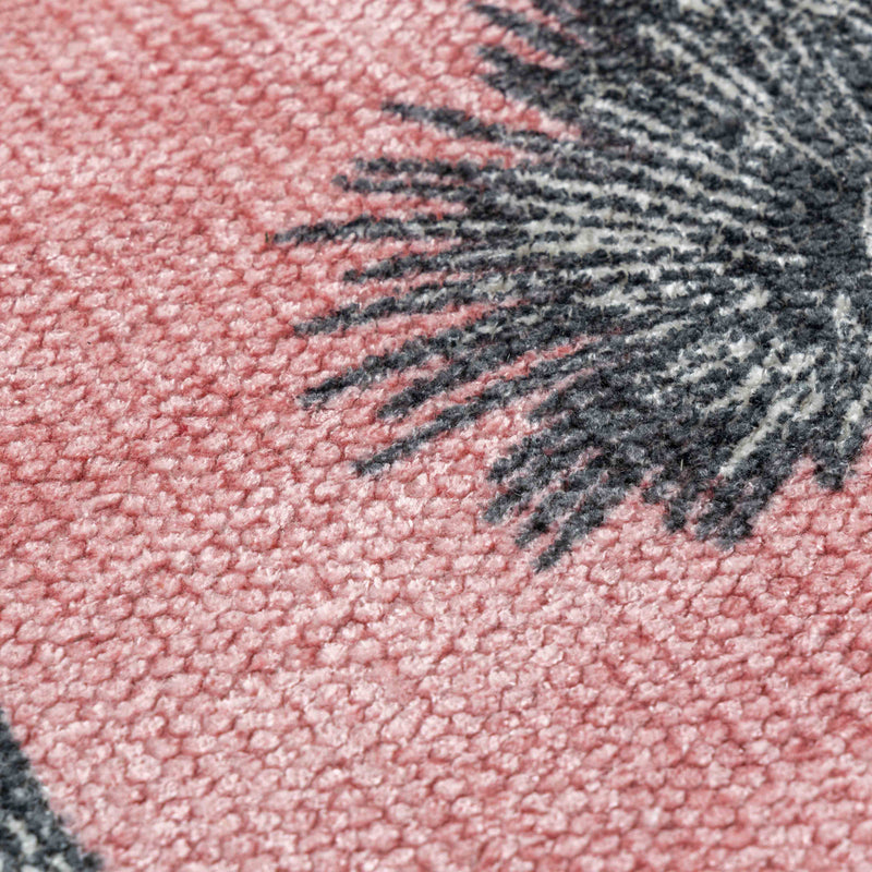 Palm Beach Grey & Pink Area Rug