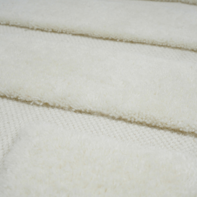 Loop White Area Rug
