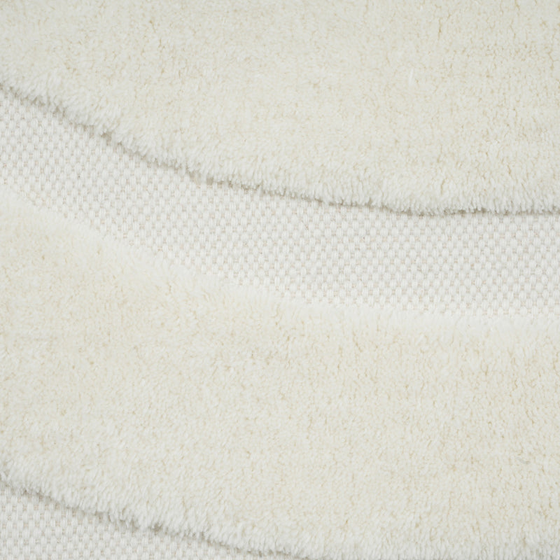 Loop White Area Rug