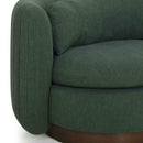 Nura Chenille Swivel Accent Chair