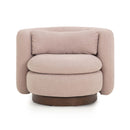 Nura Chenille Swivel Accent Chair