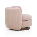 Nura Chenille Swivel Accent Chair