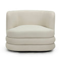 Astor Faux Mohair Swivel Hotel Lounge Chair