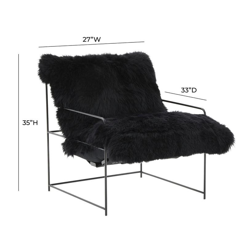 Kimi Genuine Sheepskin chair