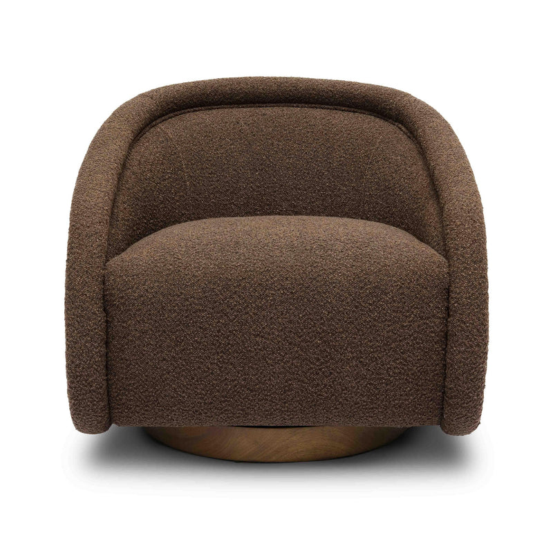 Rory Boucle Swivel Chair