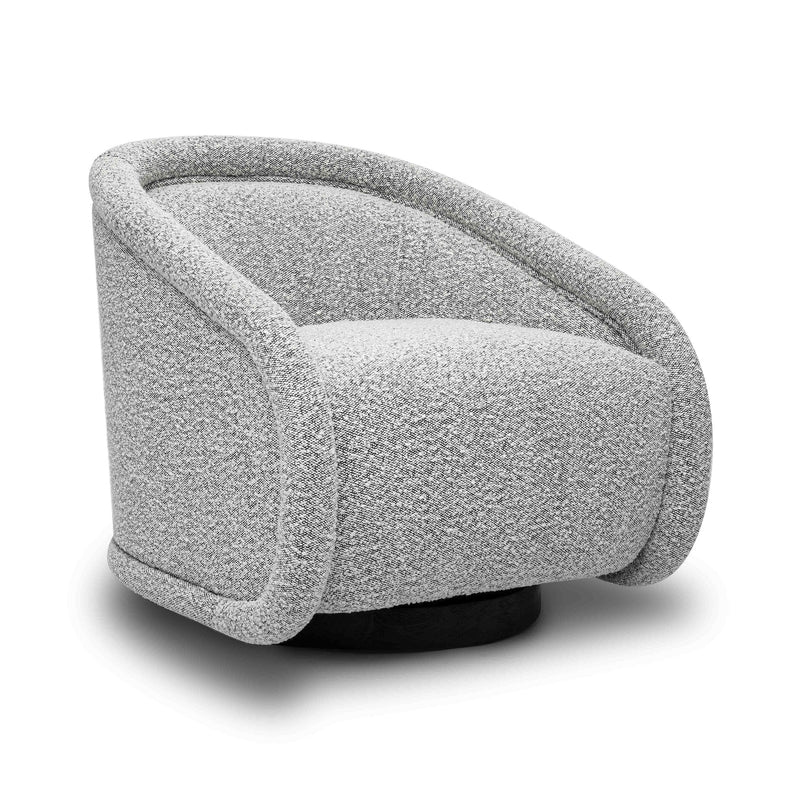 Rory Boucle Swivel Chair