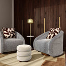 Stefanie Velvet Ottoman