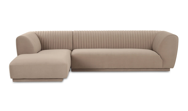 Zandro Left Sectional Beige