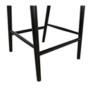 Remo Counter Chair, Charcoal Black