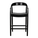 Remo Counter Chair, Charcoal Black