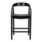 Remo Counter Chair, Charcoal Black