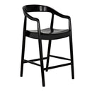 Remo Counter Chair, Charcoal Black