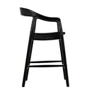 Remo Counter Chair, Charcoal Black