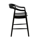 Remo Counter Chair, Charcoal Black