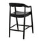 Remo Counter Chair, Charcoal Black