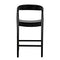 Remo Counter Chair, Charcoal Black