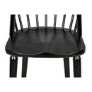 Gloster Bar Chair, Charcoal Black