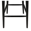Gloster Bar Chair, Charcoal Black