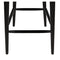 Gloster Bar Chair, Charcoal Black