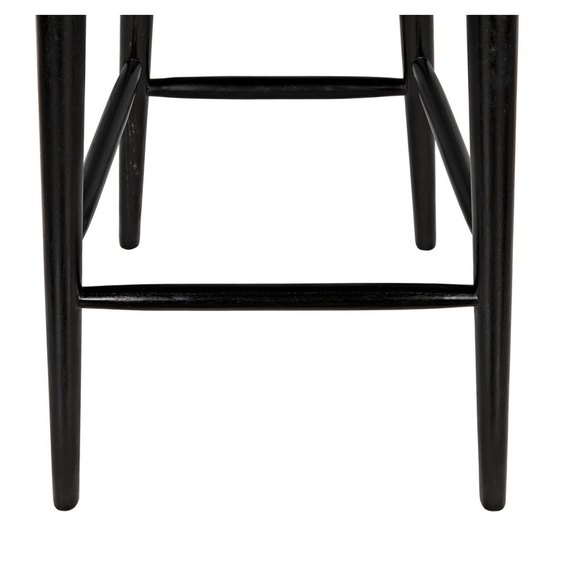 Gloster Bar Chair, Charcoal Black