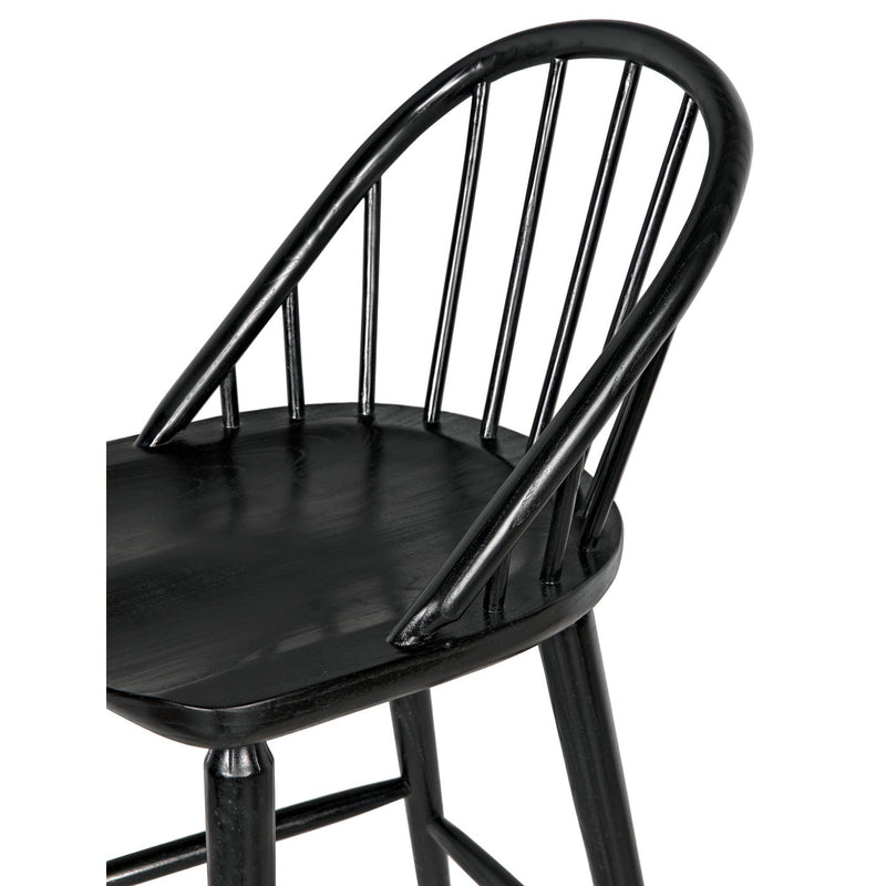 Gloster Bar Chair, Charcoal Black