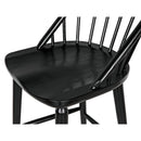 Gloster Bar Chair, Charcoal Black