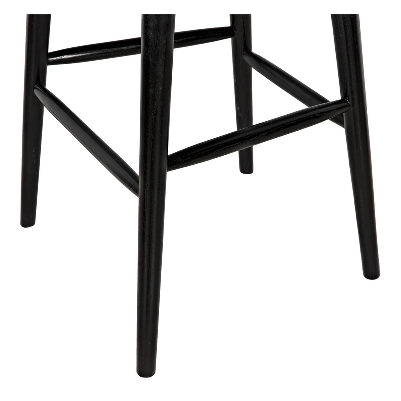 Gloster Bar Chair, Charcoal Black