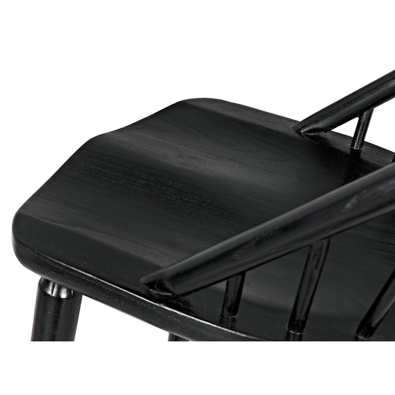 Gloster Bar Chair, Charcoal Black