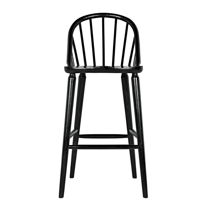 Gloster Bar Chair, Charcoal Black