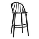 Gloster Bar Chair, Charcoal Black