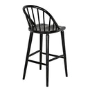 Gloster Bar Chair, Charcoal Black
