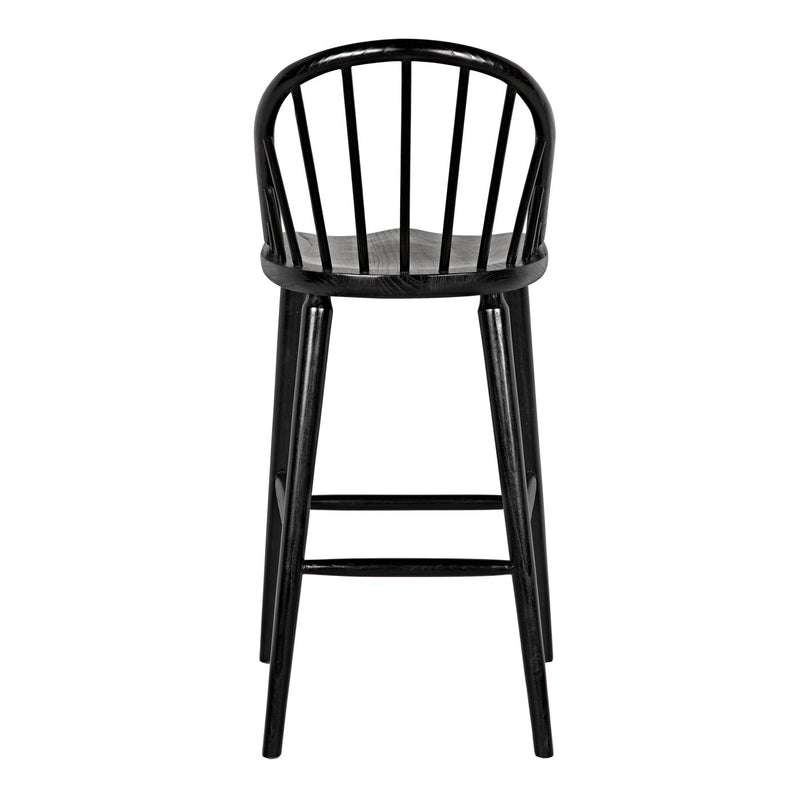 Gloster Bar Chair, Charcoal Black