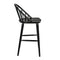 Gloster Bar Chair, Charcoal Black